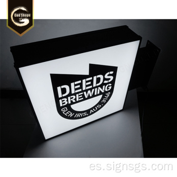 Letrero de publicidad LED Lightboxes